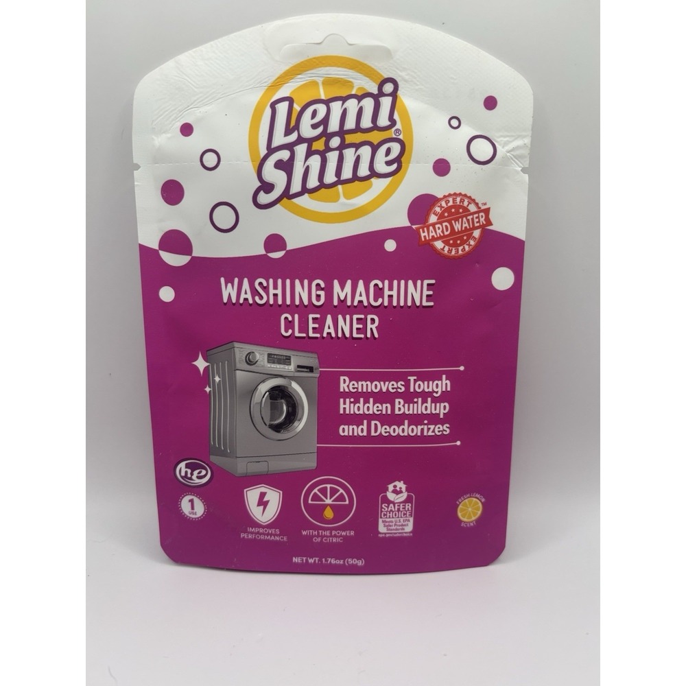 Lemi Shine Washing Machine Cleaner, Restore Performance,‎ Biodegradable